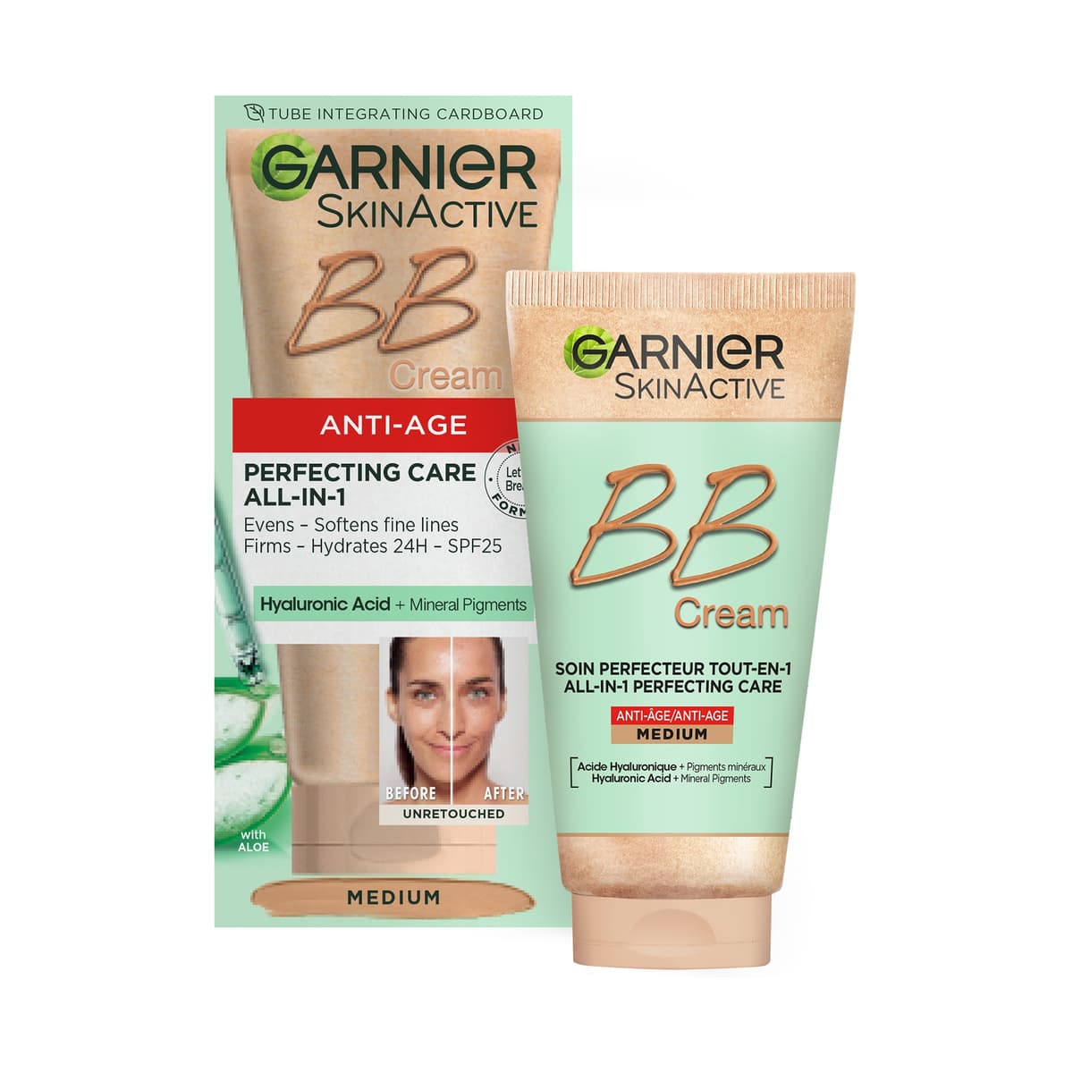 SkinActive BB Cream Anti-Aging Tinted Moisturizer SPF25 - Medium