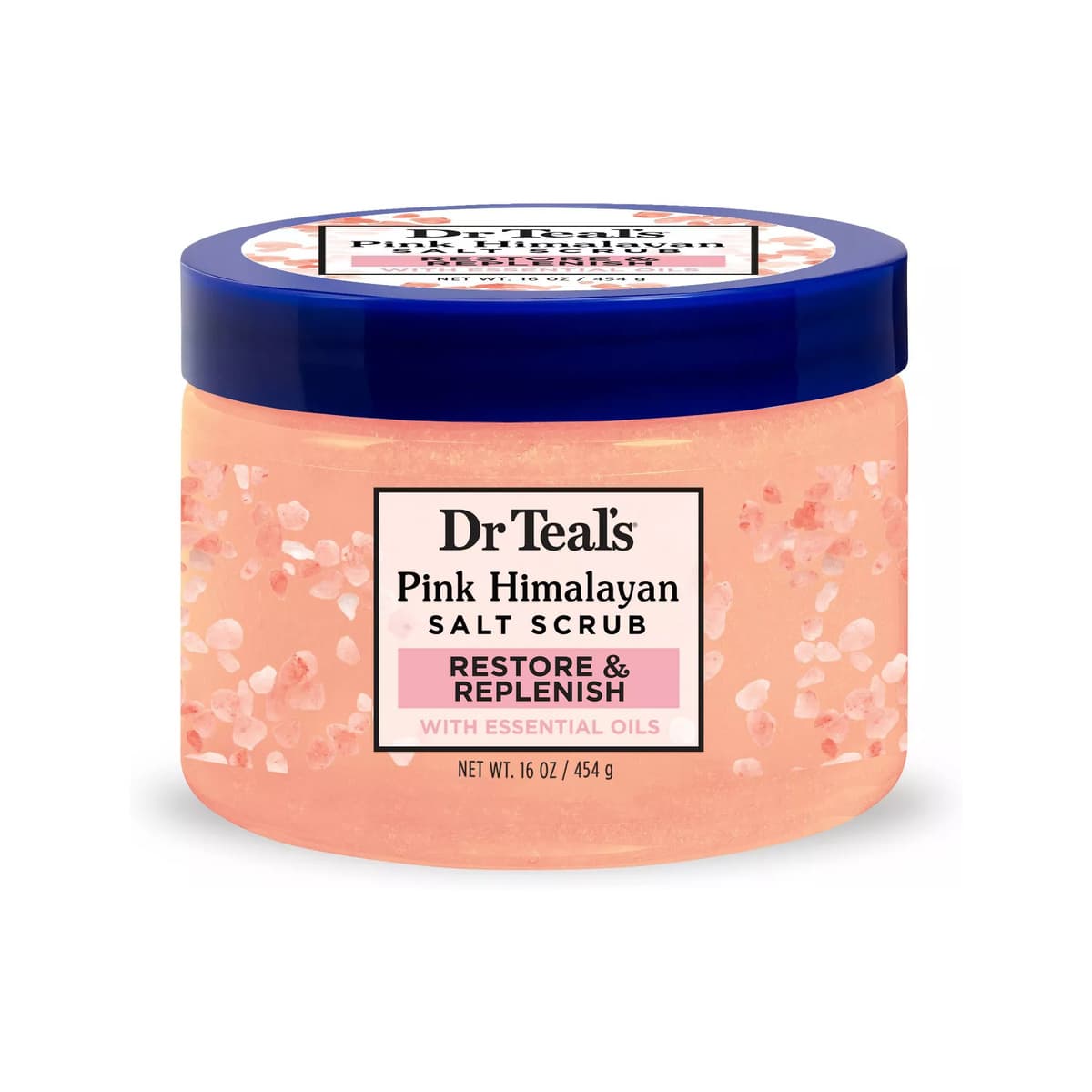 Restore & Replenish Orange Scented Pink Himalayan Sea Salt Scrub