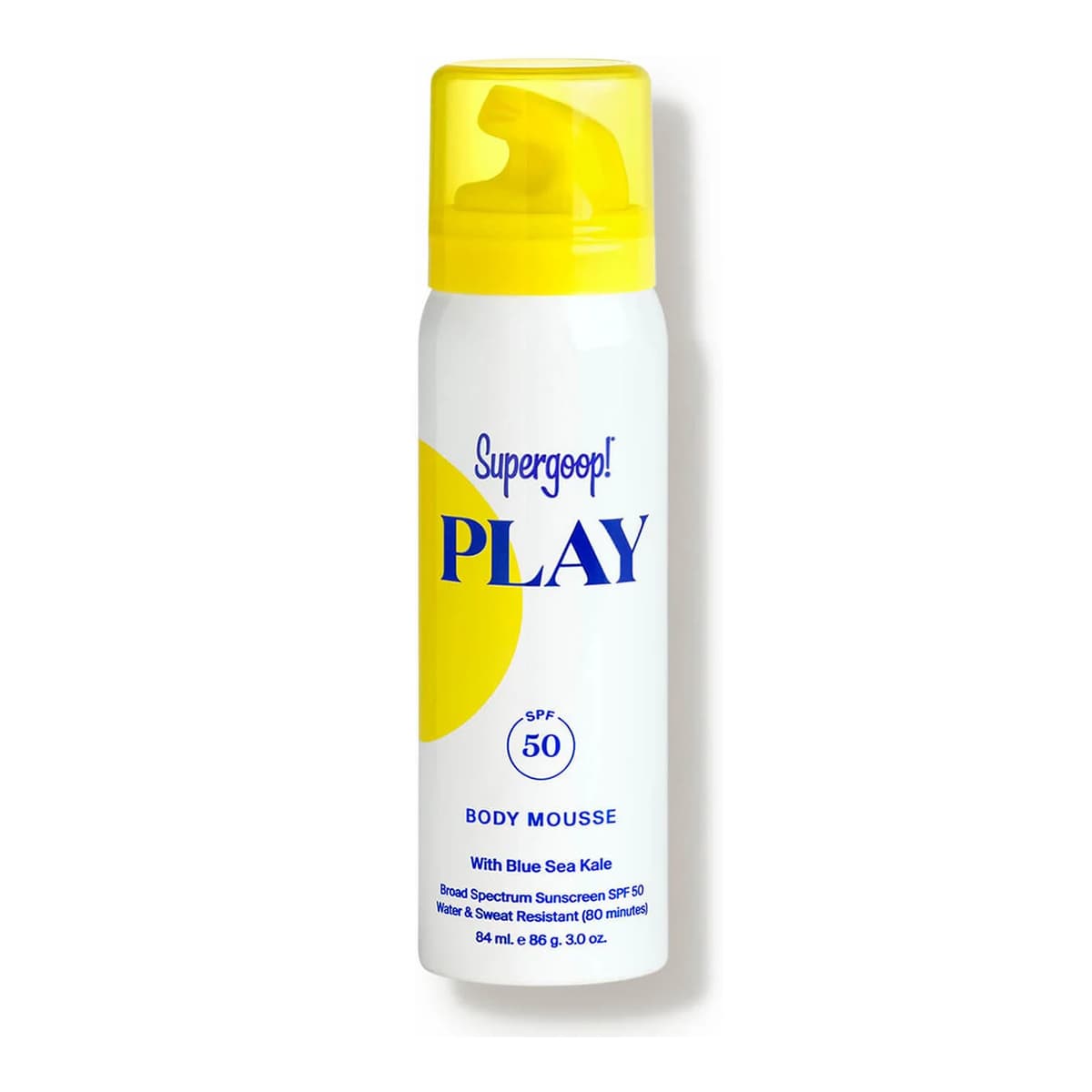 PLAY Body Mousse SPF 50 with Blue Sea Kale