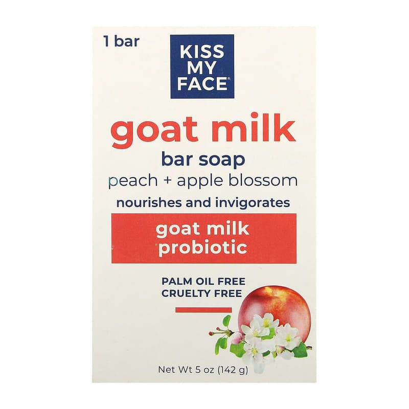 Goat Milk Bar Soap, Peach + Apple Blossom