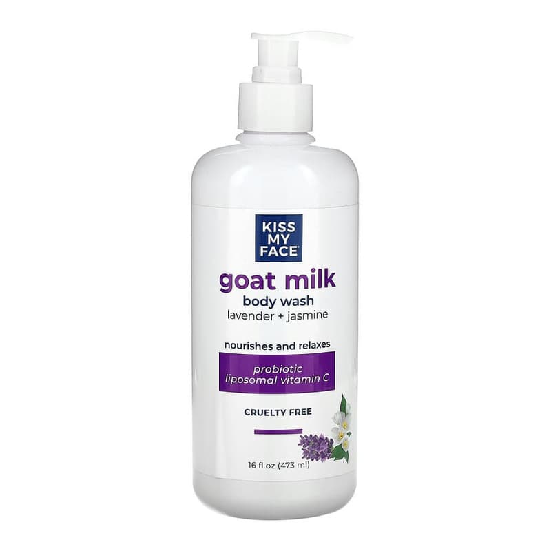 Goat Milk Body Wash, Lavender + Jasmine