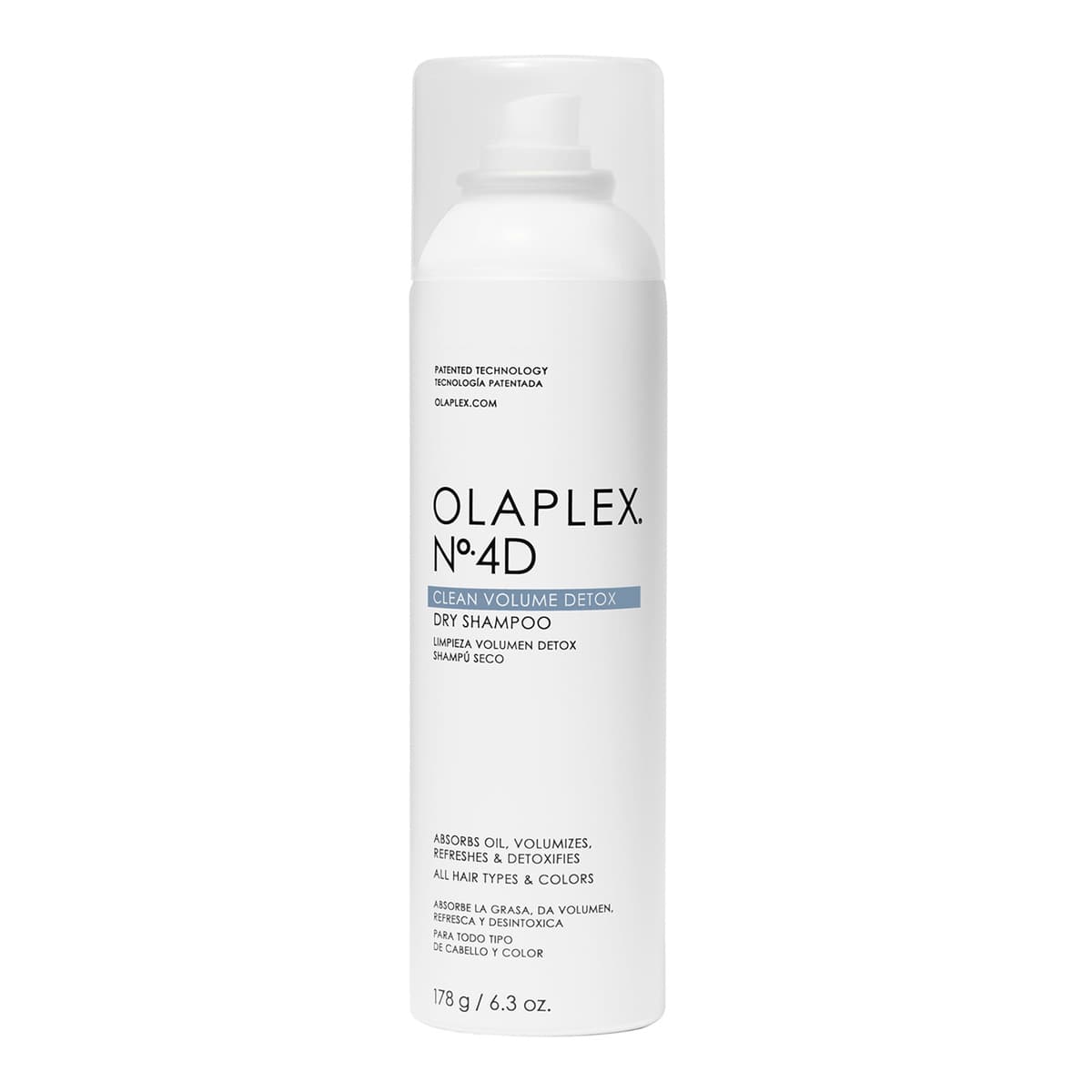 No.4D Clean Volume Weightless Oil-Absorption Detox Dry Shampoo