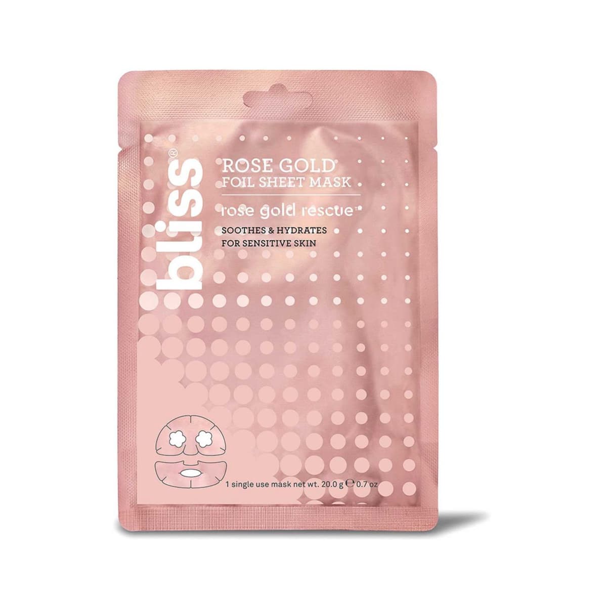 Rose Gold Foil Sheet Mask