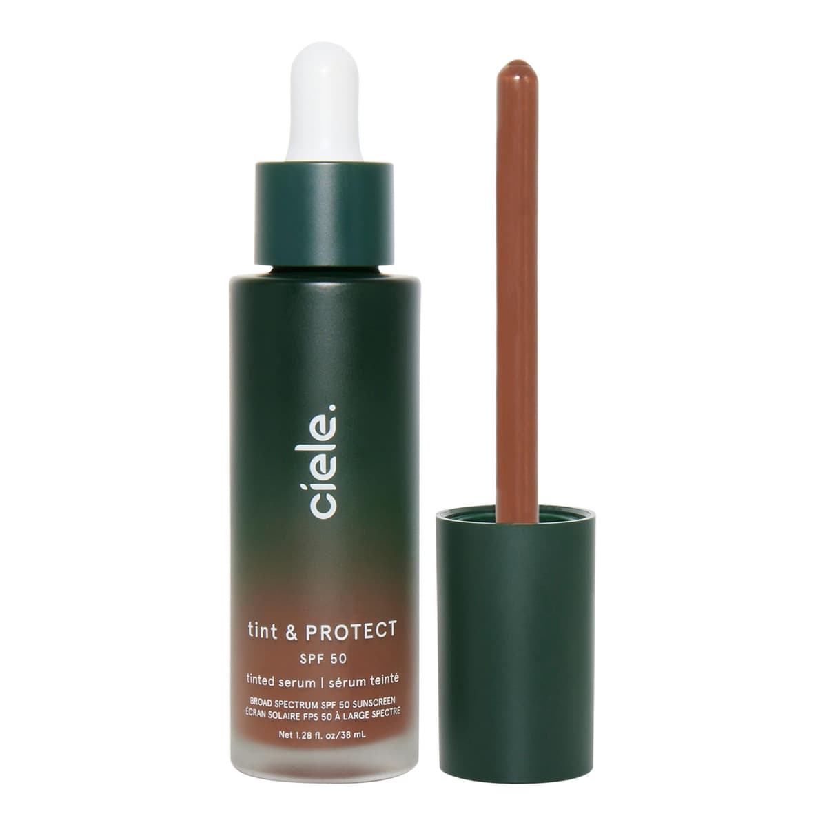tint & PROTECT medium coverage serum foundation with SPF 50+, #13 | Deep