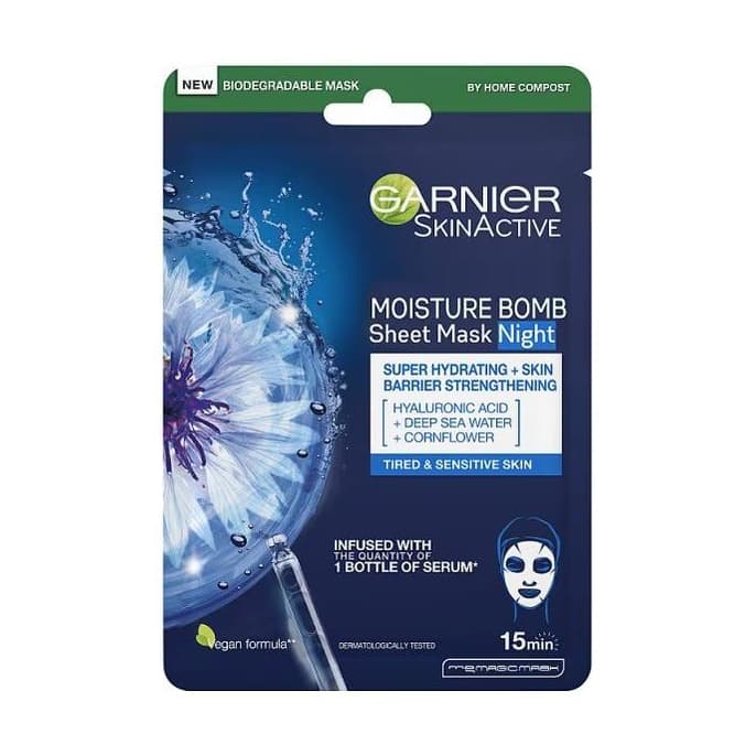 Moisture Bomb Night-Time Face Tissue Mask