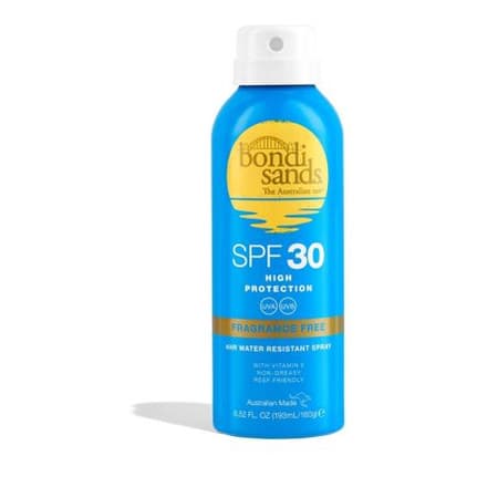 SPF 30 Aerosol Mist Spray Fragrance Free