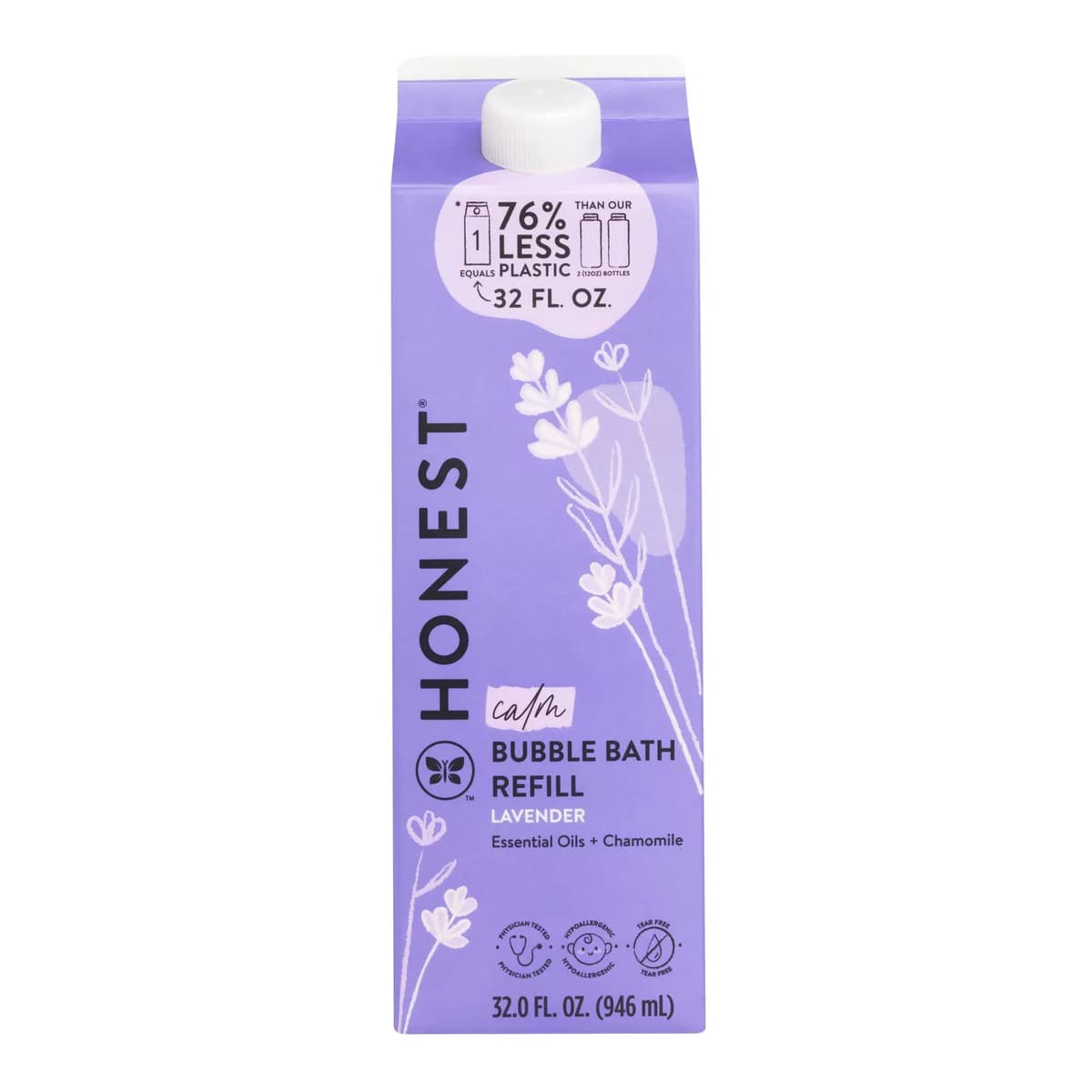 Calm Bubble Bath Refill, Lavender