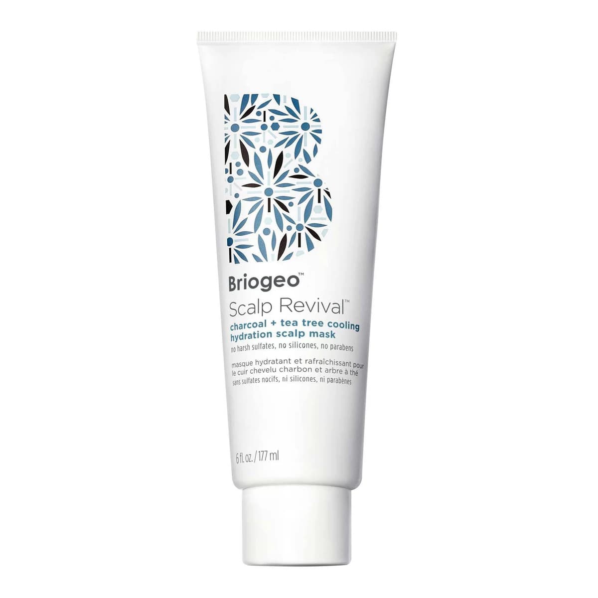Scalp Revival Charcoal + Tea Tree Cooling Hydration Mask for Dry Itchy Scalp