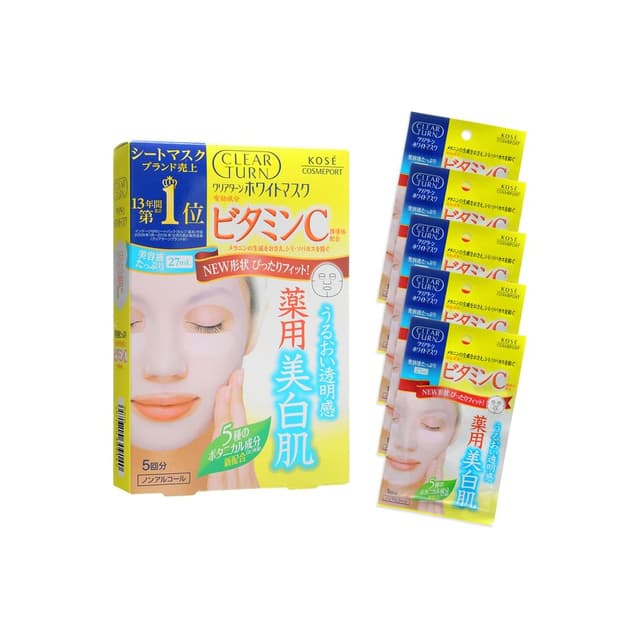Clear Turn White Mask, Vitamin C