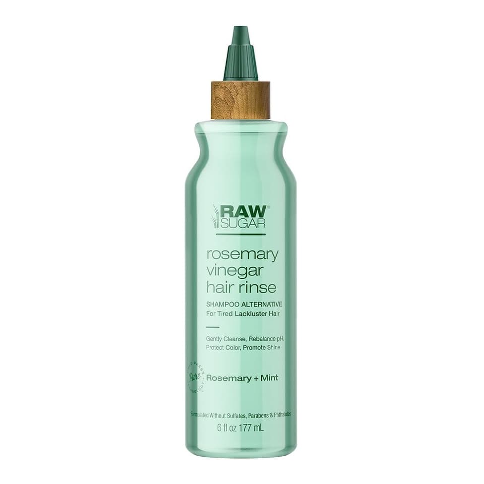 Rosemary Vinegar Hair Rinse Shampoo Alternative