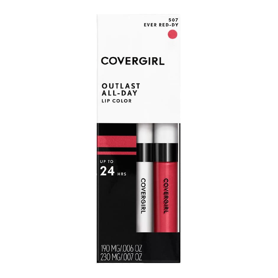 Outlast All Day Lipcolor, Ever Red-dy 507