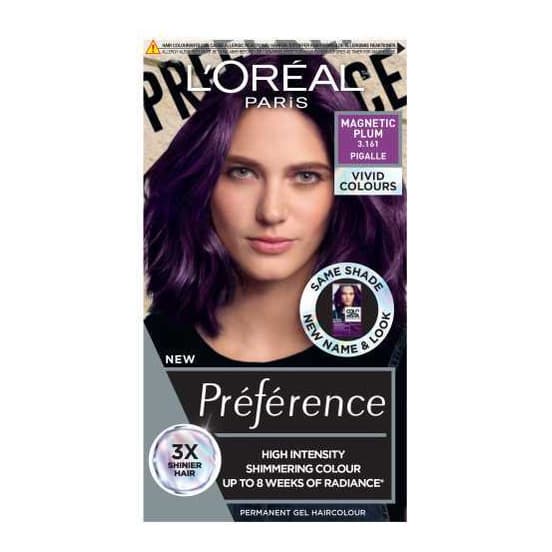 Preference Vivids (Colorista) Hair Dye Magnetic Plum 3.16