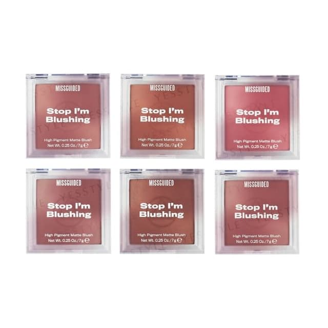 Stop I'm Blushing High Pigment Matte Blush, Super Like