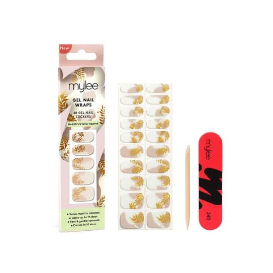 Gel Nail Wraps Nature Time x20 Wraps