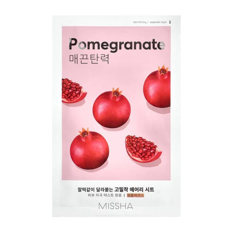 Airy Fit Beauty Sheet Mask, Pomegranate