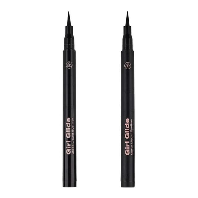 Girl Glide Liquid Eyeliner, Black Matte