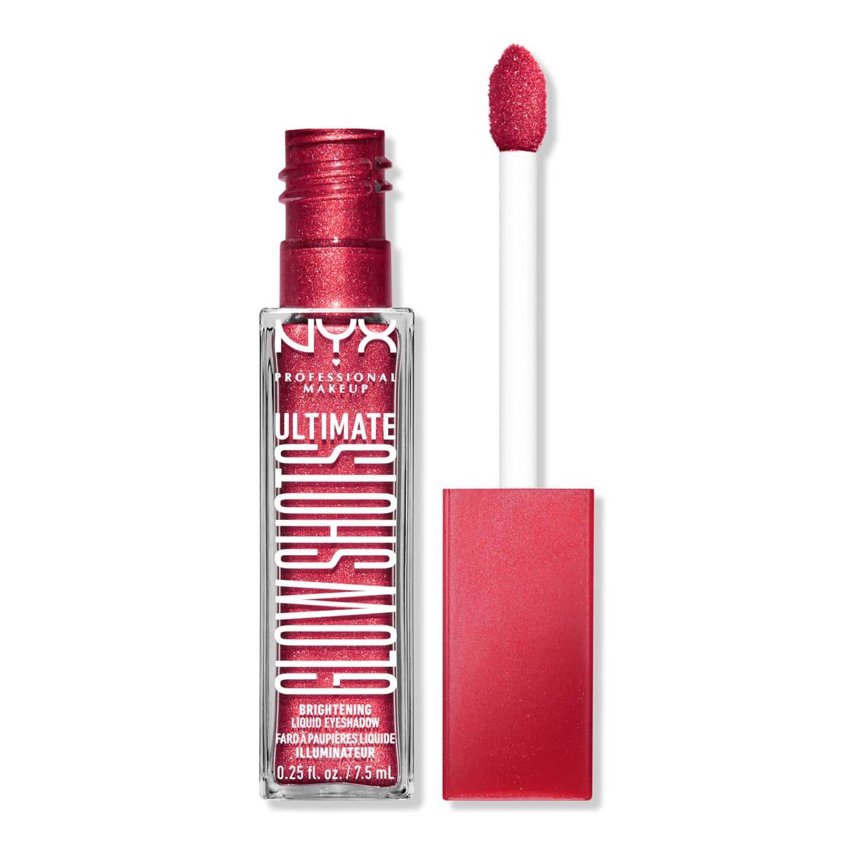 Ultimate Glow Shots Vitamin C Infused Liquid Eyeshadow, Raspberry Rave