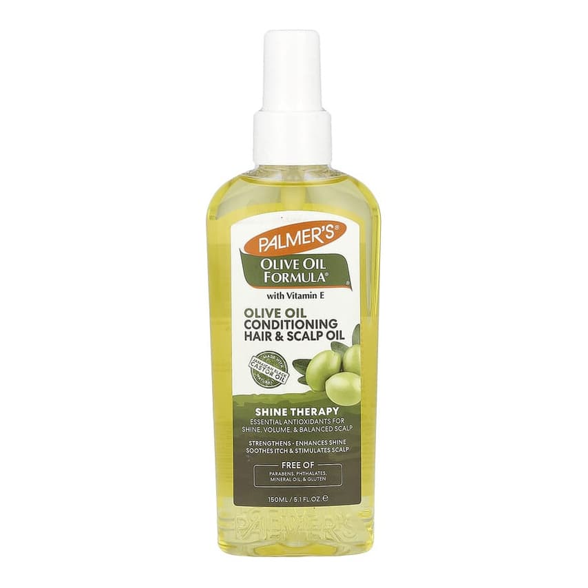 Olive Oil Formula® with Vitamin E, Conditioning Hair & Scalp Oil, Shine Therapy