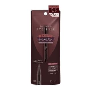 Silky Liquid Eyeliner Waterproof, Dark Fig