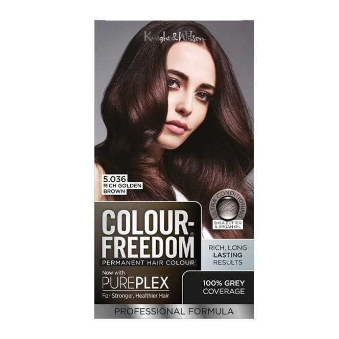 Colour Freedom Hair Colour. 5.036 Rich Golden Brown
