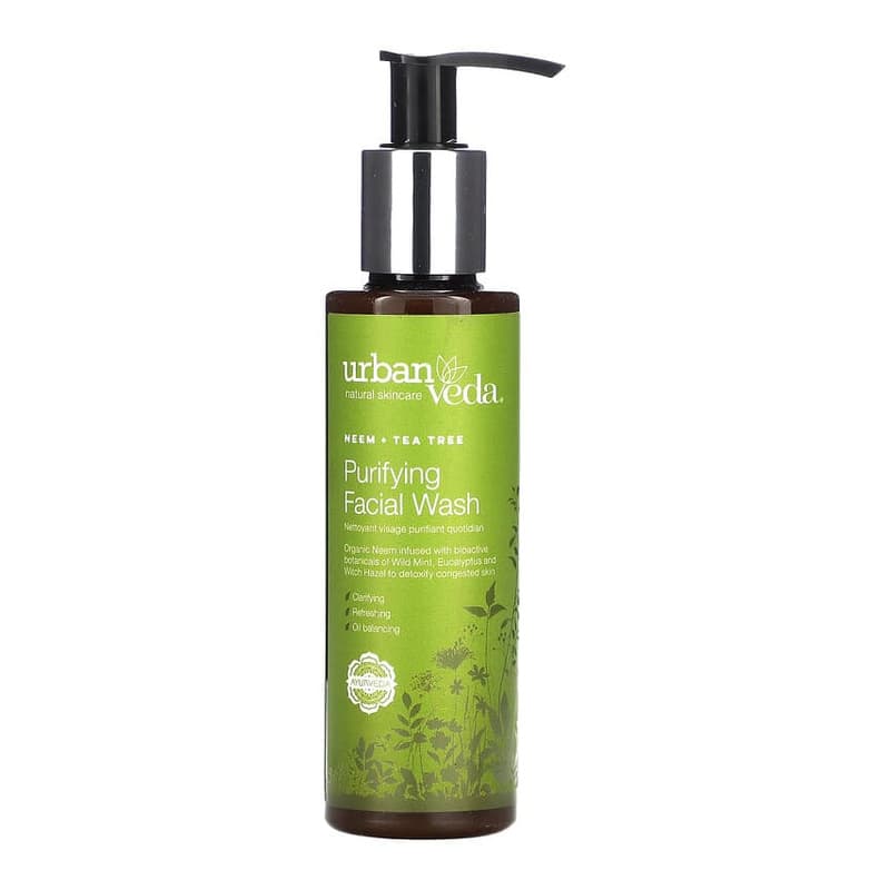 Purifying Facial Wash, Neem + Tea Tree