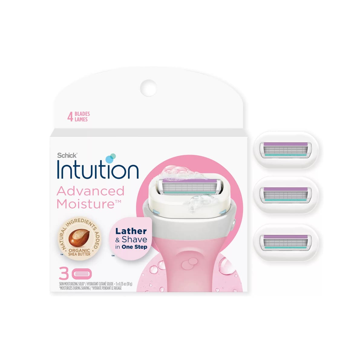 Women's Intuition Advanced Moisture Women's Refills - Trial Size