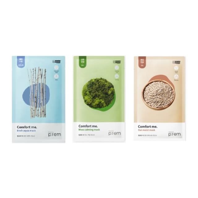 Comfort Me. Sheet Mask, Moss Calming