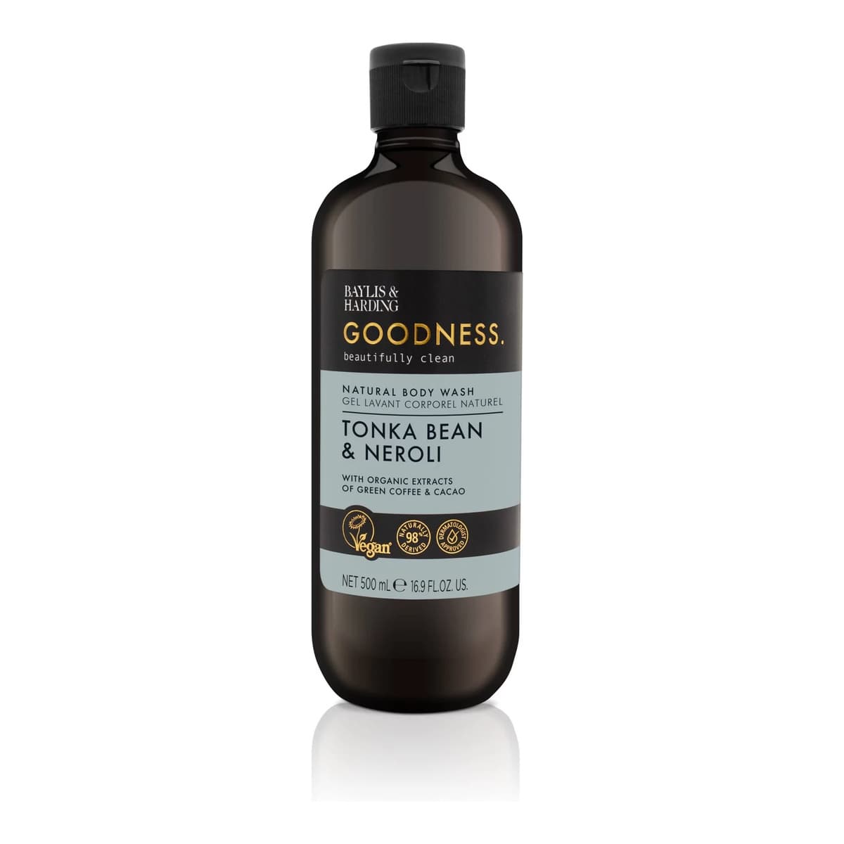 Goodness Tonka Bean & Neroli Body Wash
