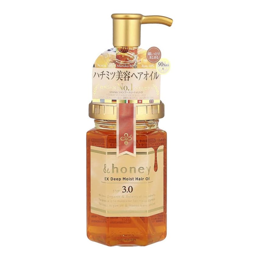 EX Deep Moist Hair Oil, Bulgarian Grand Rose Honey