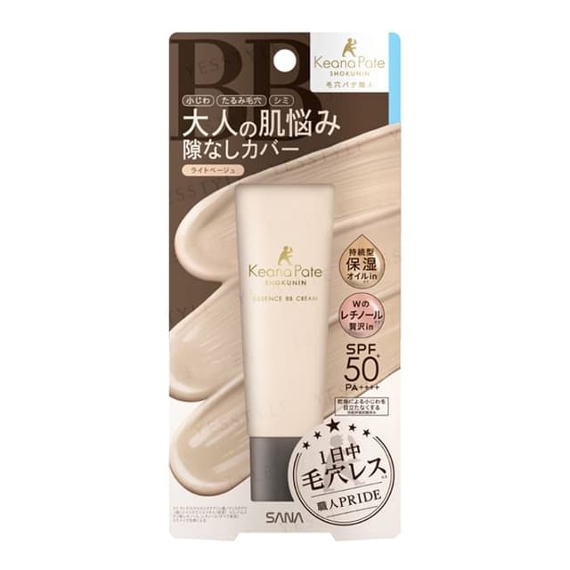 Keana Pate Shokunin Essence BB Cream SPF 50+ PA++++, #01 Light Beige