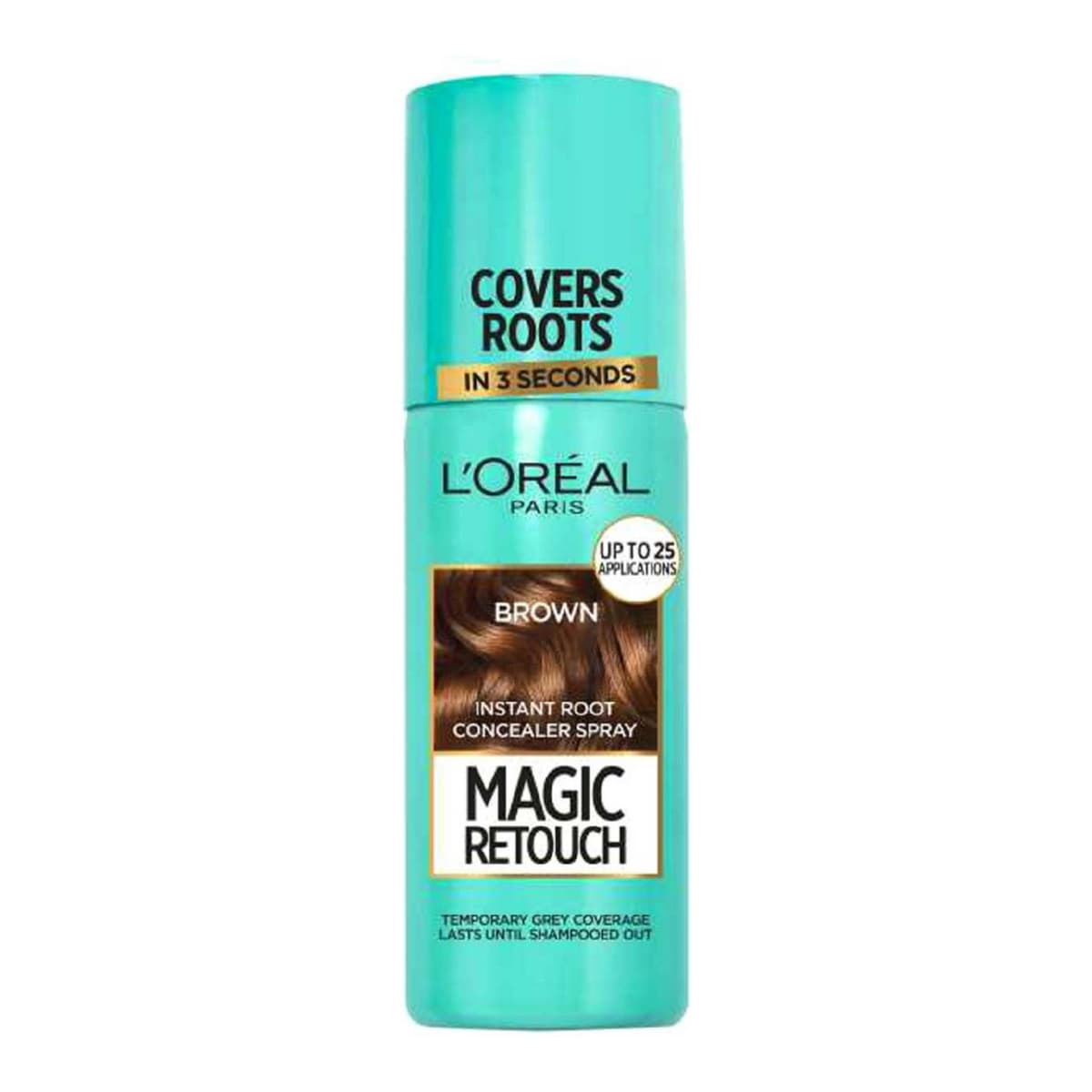 L’Oreal Paris Magic Retouch Brown Root Touch Up, Temporary Instant Root Concealer Spray With Easy Application