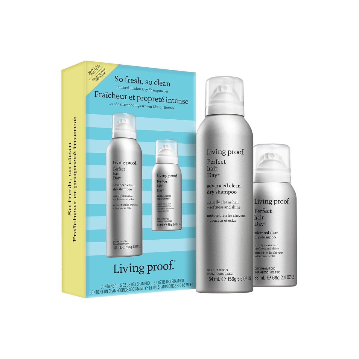 So fresh, so clean Advanced Clean Dry Shampoo Set