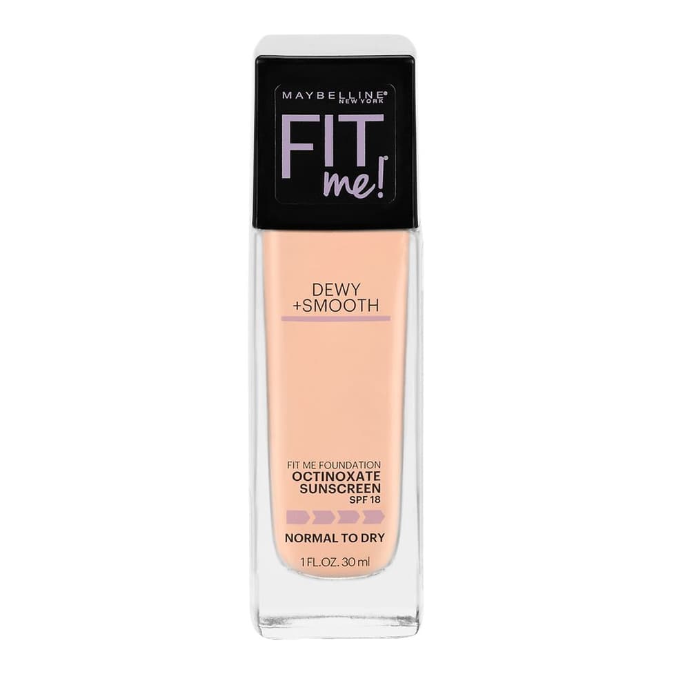 Dewy + Smooth Liquid Foundation Makeup with SPF 18, Ivory 115