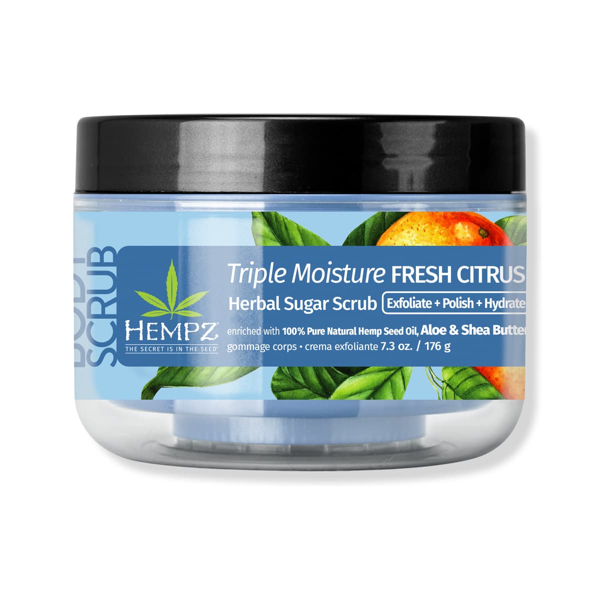 Triple Moisture Fresh Citrus Herbal Sugar Scrub
