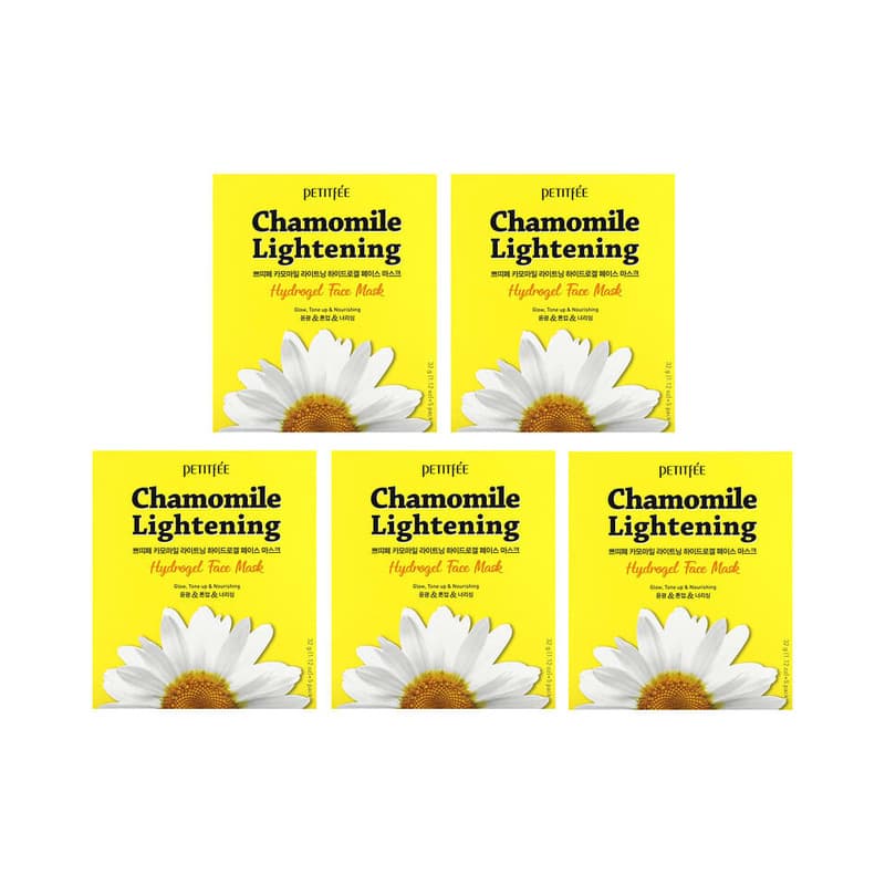 Chamomile Lightening Hydrogel Beauty Face Mask