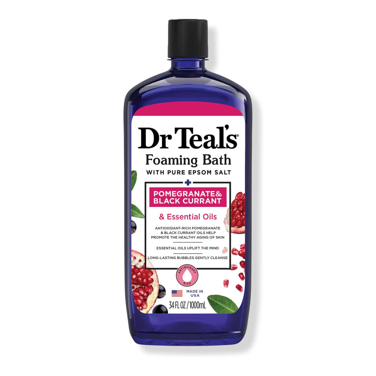 Foaming Bath with Pomegranate Oil & Black Currant