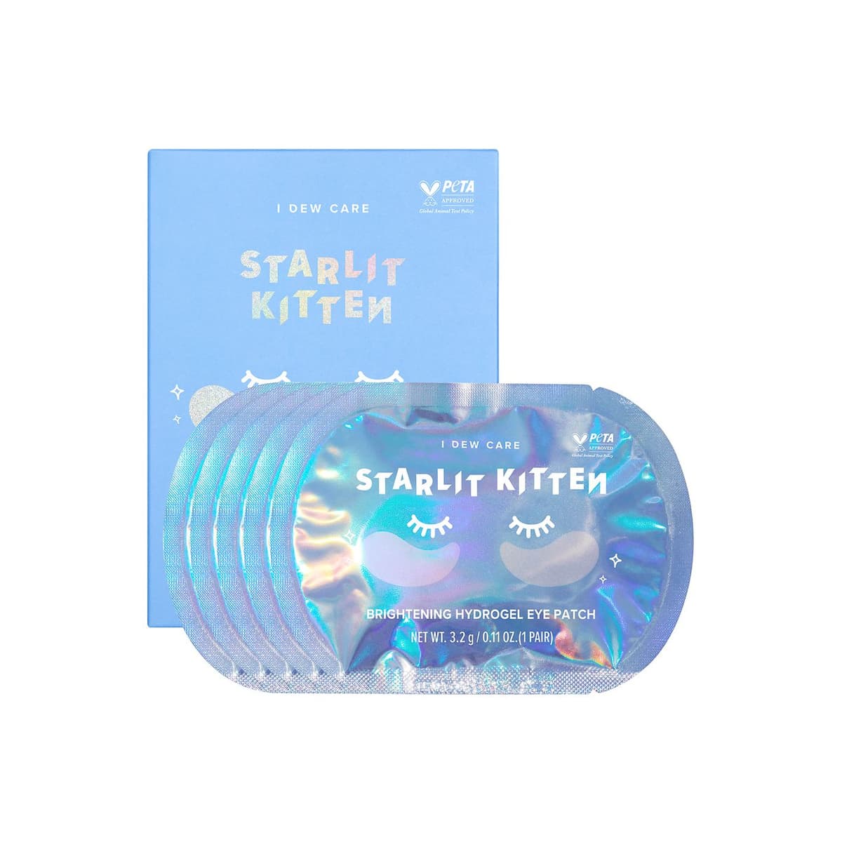 Starlit Kitten Brightening Hydrogel Eye Patch Set