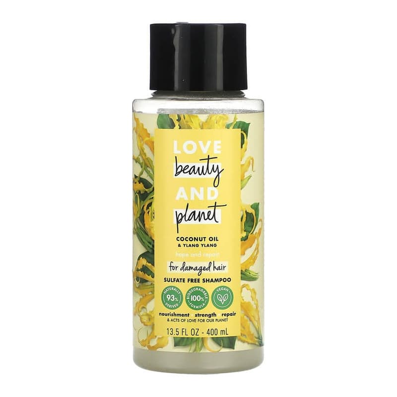 Hope & Repair Shampoo, For Damaged Hair, Coconut Oil & Ylang Ylang