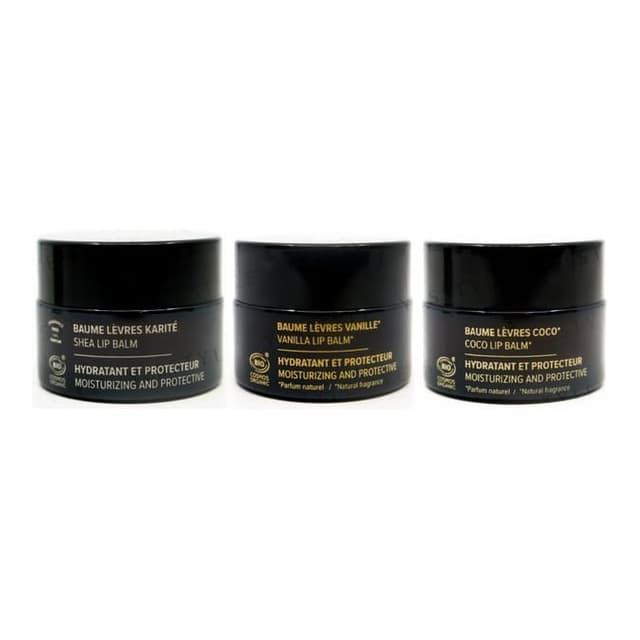 Shea Butter Lip Balm, Natural Vanilla Scent