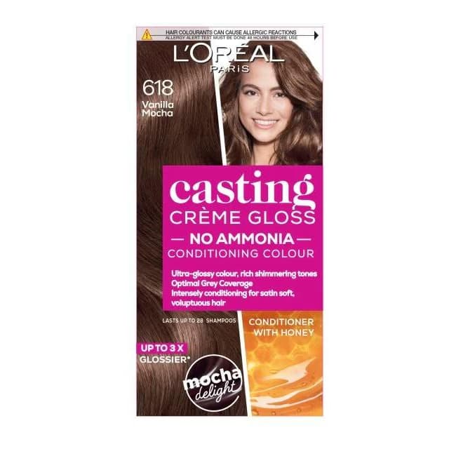 Casting Crème Gloss Glossy Hair Colour Vanilla Mocha 618
