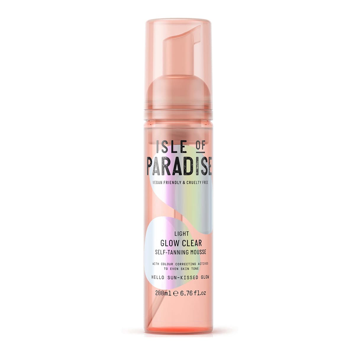 Glow Clear Self-Tanning Mousse - Light