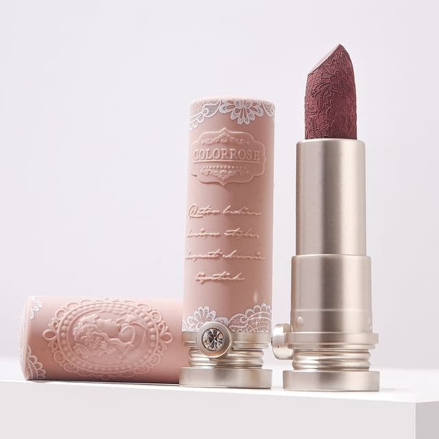 Lace Embossed Western Antique Mirror Lipstick, CR1621