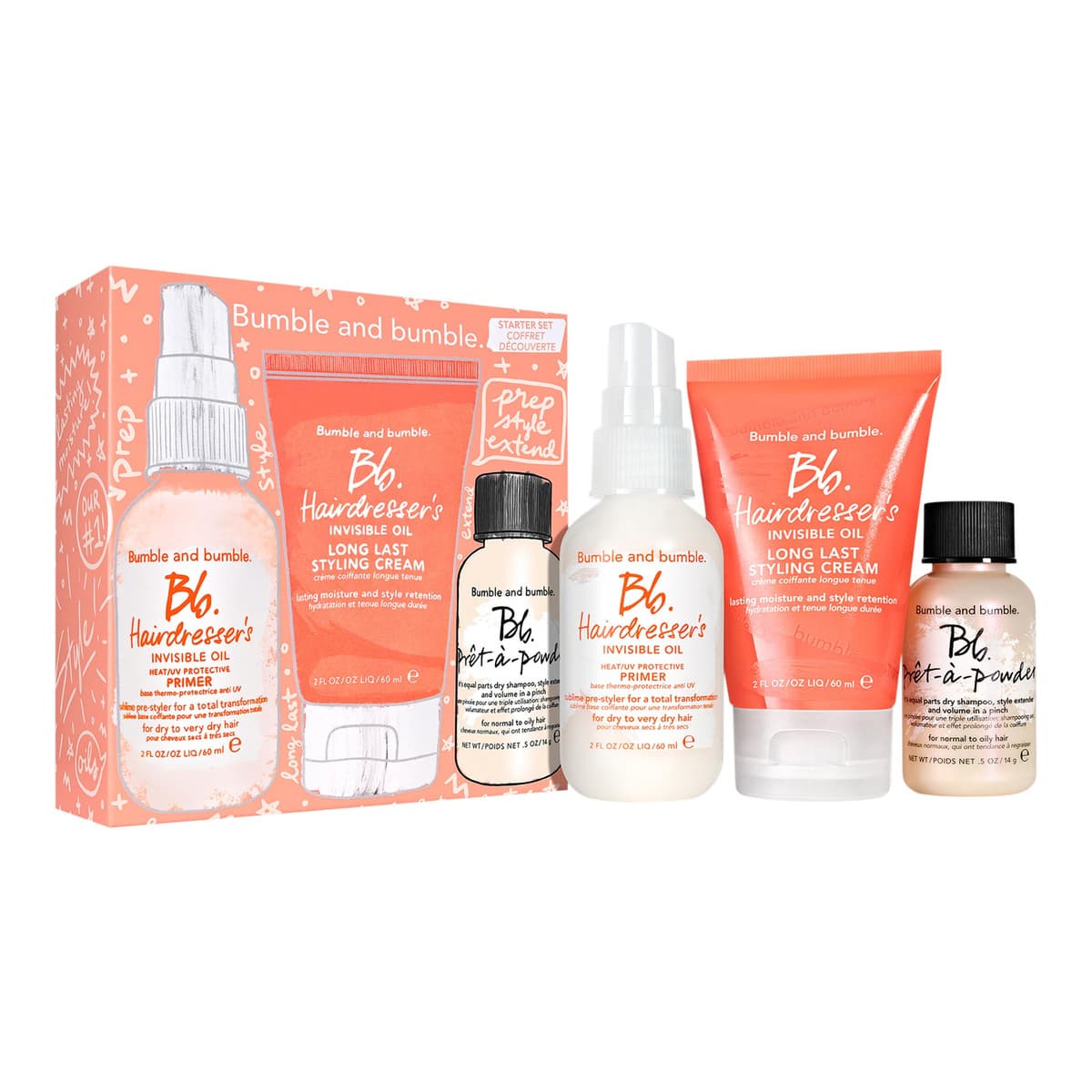 Mini Prep, Style + Extend Hair Set