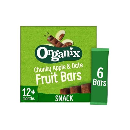 Apple & Date Organic Fruit Snack Bar Multipack 6x