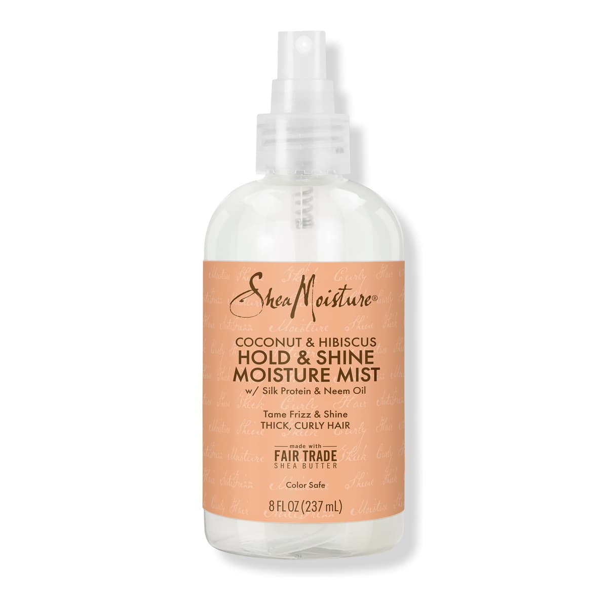 Hold and Shine Moisture Mist Coconut and Hibiscus for Frizz Control