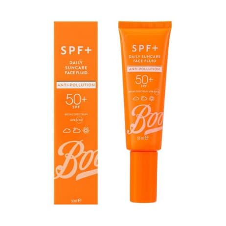 SPF+ Anti Pollution Daily Suncare Face Fluid SPF50+