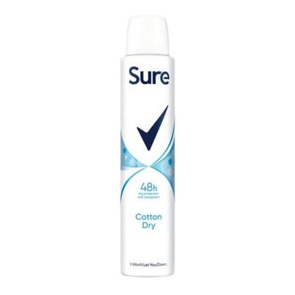 Women Antiperspirant Aerosol Cotton Dry