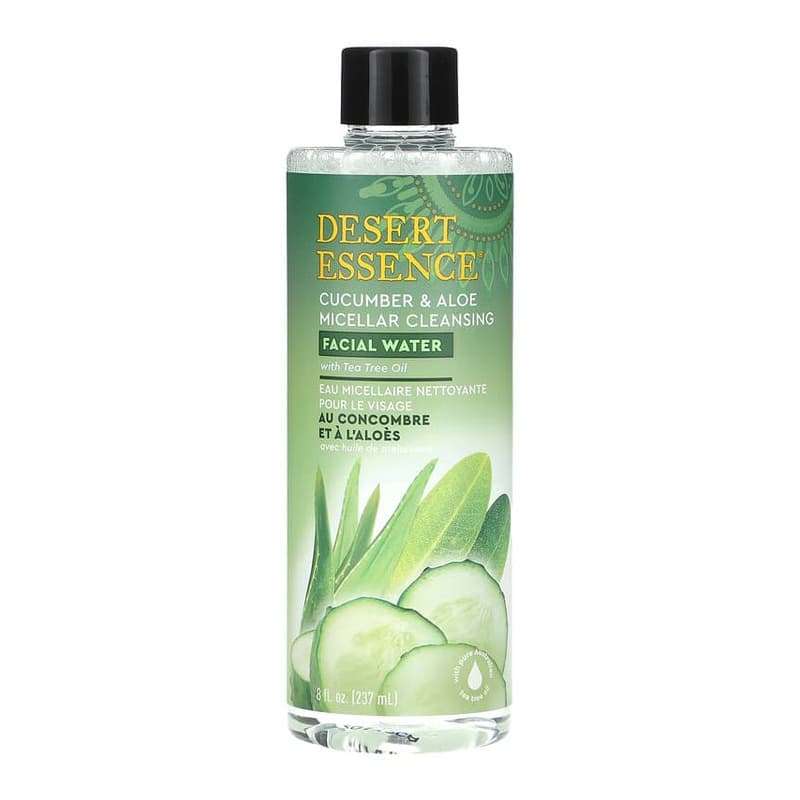 Micellar Cleansing Facial Water, Cucumber & Aloe