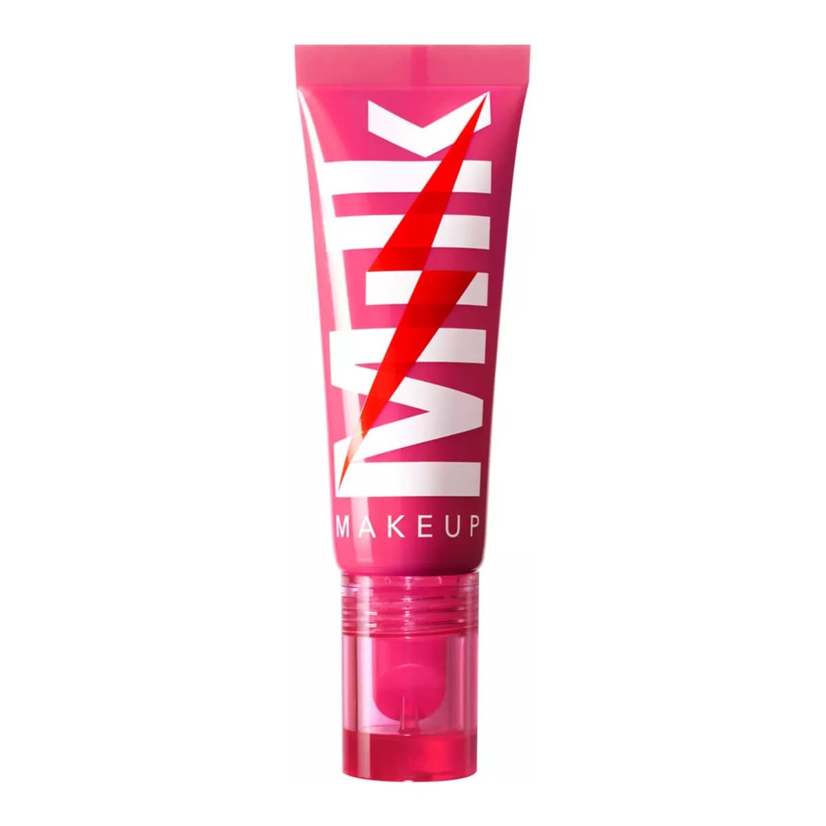 Electric Glossy Lip Plumping Gloss, Charged - Warm Pink