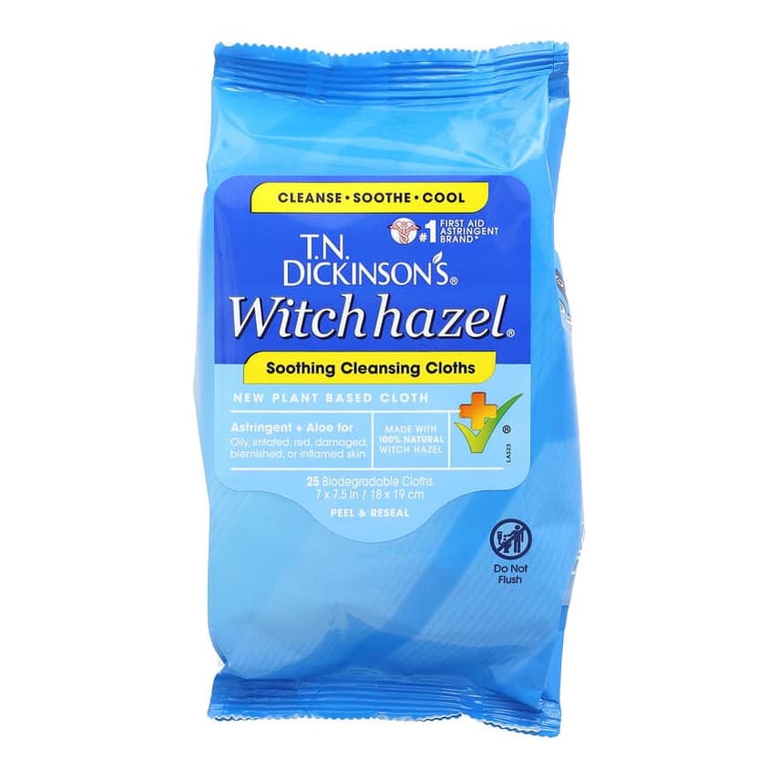 Witch Hazel, Soothing Cleansing Cloths